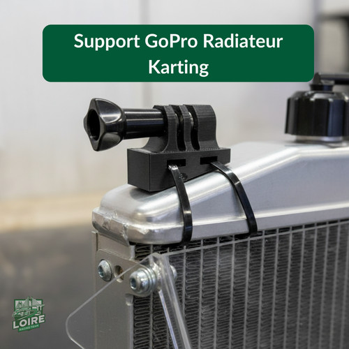 Support gopro pour radiateur - support,