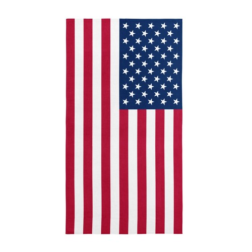 Serviette plage drapeau - serviette, de