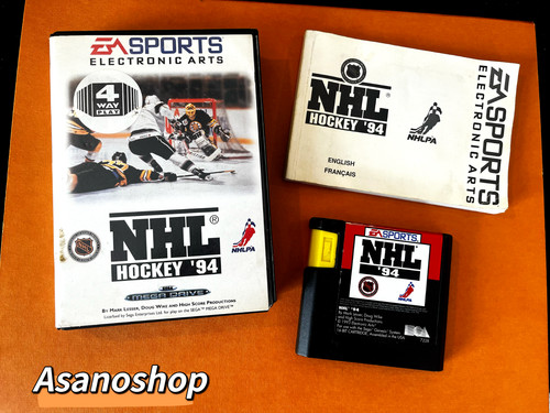 Nhl hockey sega - 94, megadrive