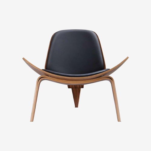 Shell chair replica hans j - replica, by