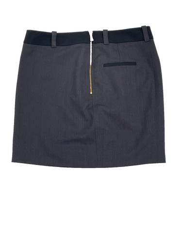 Mini jupe moschino grise noire - moschino,