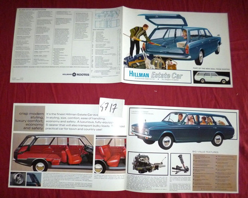 4717 dépliant hillman - n°4717,