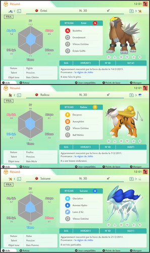 Entei raikou suicune shiny - entei/raikou/suicune,