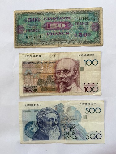 Lot billets anciens - lot,