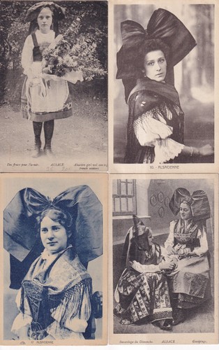Lot cartes postales - de,