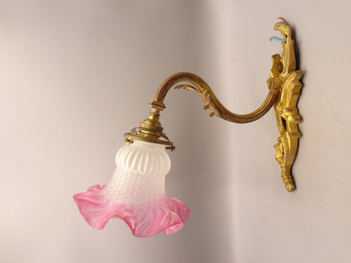Applique lampe ancienne en - ancienne,