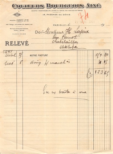 1941 couleurs bourgeois - couleurs,