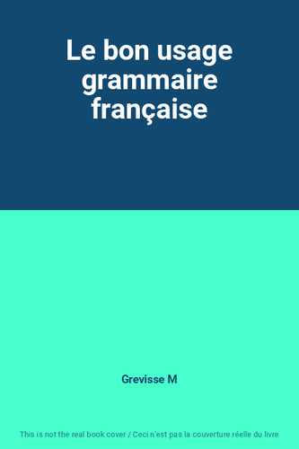 Bon usage grammaire - le,