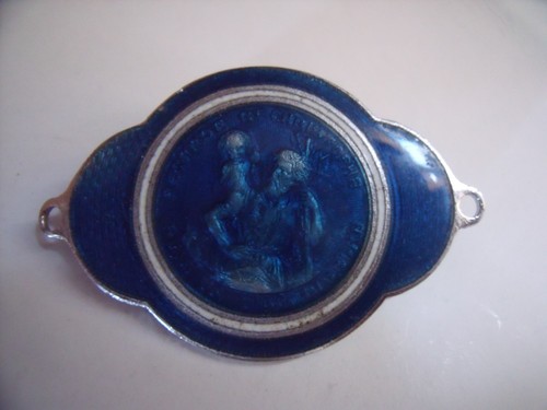 Plaque saint christophe pour - plaque,