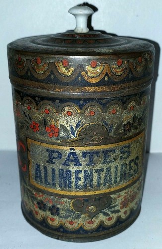 Ancienne boite tole - en,
