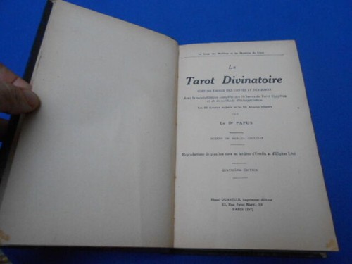 Tarot divinatoire clef du - -,