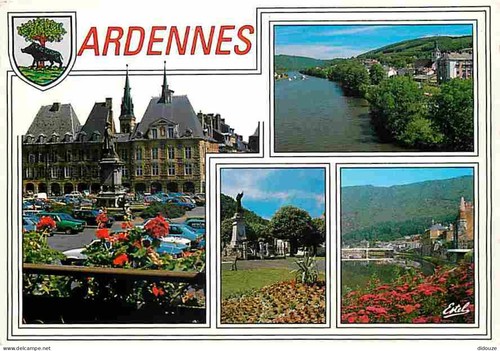Carte postale ardennes - carte, 08