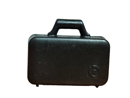 Playmobil valise noire police - noire,
