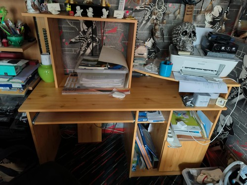 Bureau bois - en,