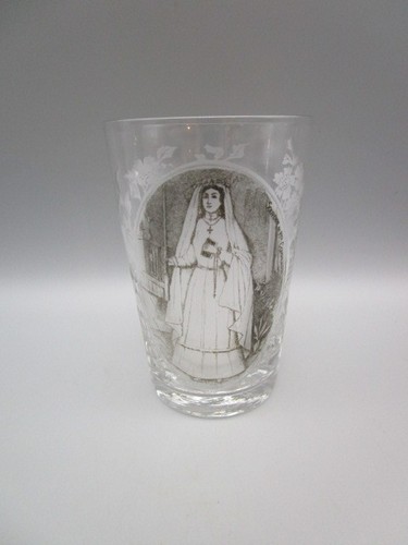 Verre communion ancien - de,