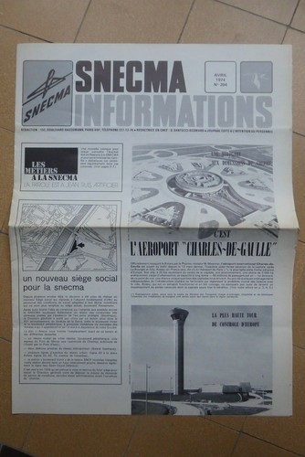 Journal snecma 204 74 - snecma, 4/74