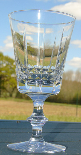 Verre eau cristal de - à, en