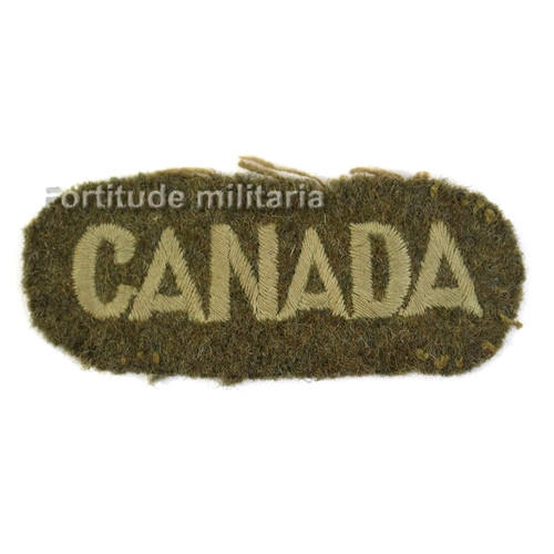 Title brodé pour - , battledress