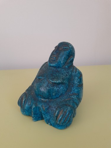 Bouddha pierre bleue - bouddha,