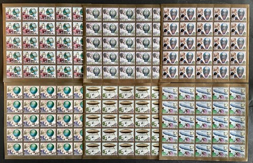 Sheets stamps full set - of,