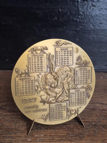 Médaille ancienne bronze - médaille,