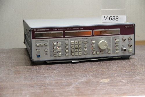 Rohde schwarz s smh - rohde,