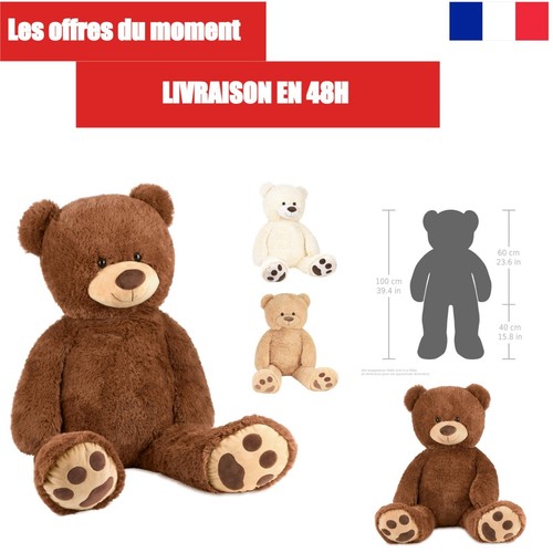 Peluche géante xxl brubaker - xxl,