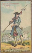 CHROMO PUBLICITAIRE CHICOREE CASIEZ-BOURGEOIS CAMBRAI-REGt de CHAMPAGNE 1676