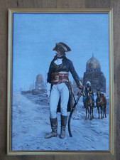 CARTE TABLEAU 20,6 x 28 cm : NAPOLEON EN EGYPTE