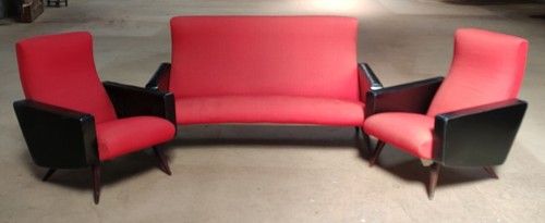 Salon banquette fauteuils - salon, 2