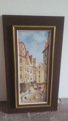 Huile sur toile - sur, de