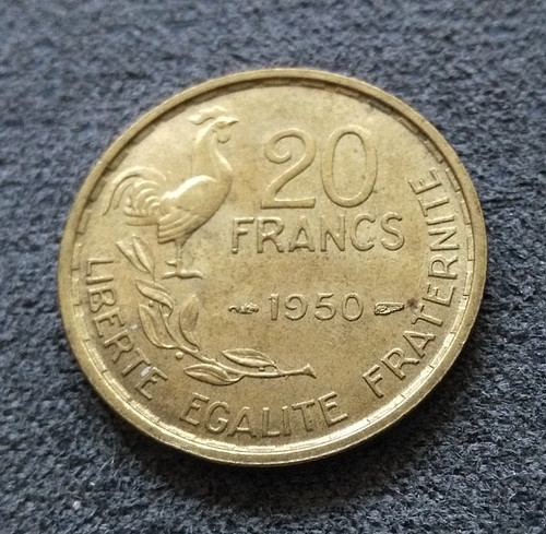 Monnaie france francs 1950 - monnaie,