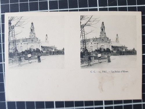 Carte postale stéréo - carte,