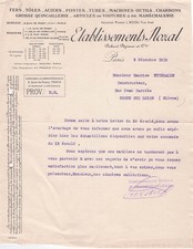 75 PARIS negociant NOZAL ETS