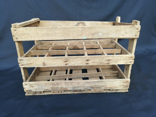 Ancien caisse bouteilles - ancien, bouteilles/