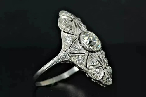 Bague fiançailles vintage - bague,