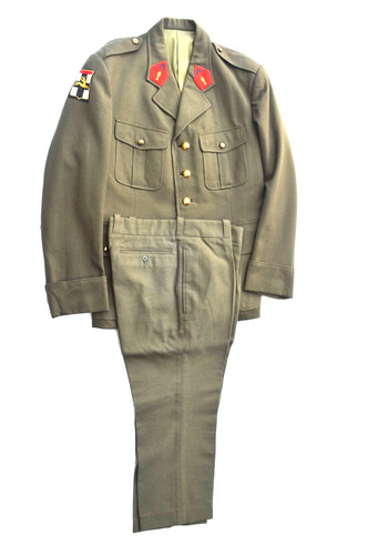 Tenue militaire artillerie - tenue,