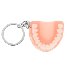 Porte Cles Dentier Pendentif