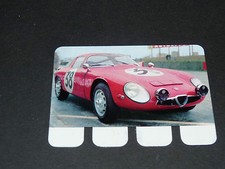 N°53 ALFA ROMEO LE MANS G.T. PLAQUE METAL COOP 1964 AUTOMOBILE A TRAVERS AGES