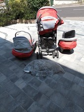 Poussette 3 en 1, Portable, Ajustable, Siège Auto Et Nacelle bébé 0 - 48 Mois