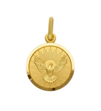 Pendentif Médaille or Jaune