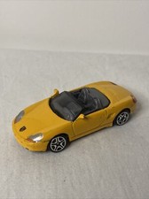 Voiture Porsche Boxster 6018 Jaune Véhicule Miniature Collection