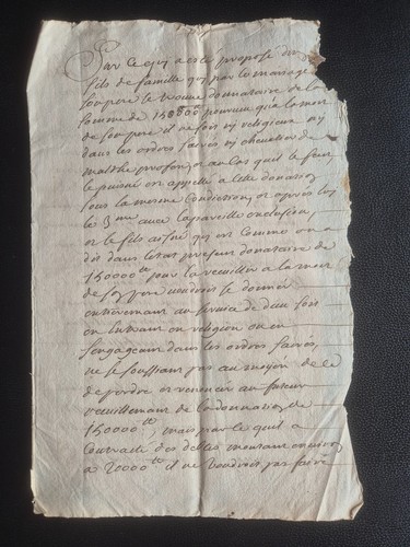 Document historique 1713 - document,