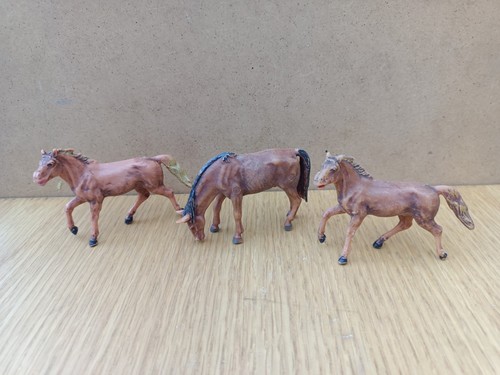 Figurines chevaux dulcop norev - figurines,
