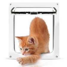 Acrylique Chatiere pour Chat, Chatières pour Chien Intérieure, Porte Chats Ba...