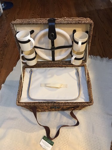 Picnic insulated wine basket - picnic,