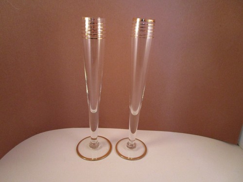 Vintage pair gold rim - gold,