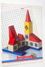 JEUJURA 1985 CATALOGUES CHALETS CONSTRUCTION JEU DE SOCIÉTÉ CUBES ..