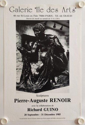 Affiche pierre auguste renoir - affiche,
