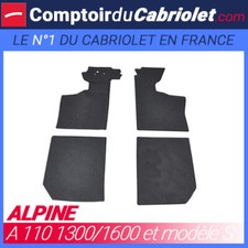 kit moquette sol noire pour